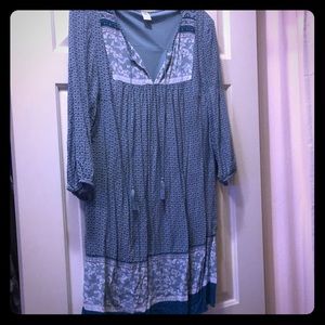 Old Navy tunic top or dress size L